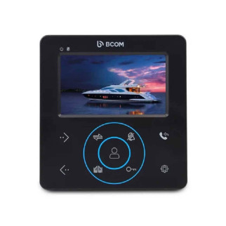 Відеодомофон 4" BCOM BD-480 Black - Інтернет-магазин спільних покупок ToGether