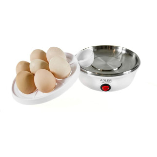 Яйцеварка електрична на 7 яєць Adler AD-4459 360W White - Інтернет-магазин спільних покупок ToGether