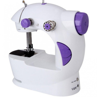 Швейна машинка Mini sewing machine SM-202A 4в1 White (kz191-hbr) - Інтернет-магазин спільних покупок ToGether