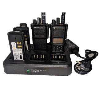6-канальний зарядний пристрій/заряджання для радіостанцій Motorola DP4400 DP4800 DP4801 PMPN4577A - Інтернет-магазин спільних покупок ToGether