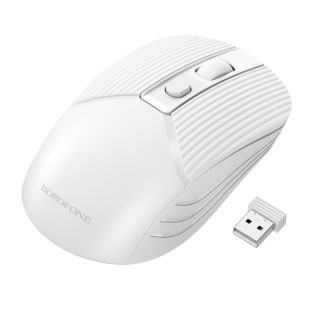 Миша BOROFONE BG5 Business wireless mouse White (BG5W) - Інтернет-магазин спільних покупок ToGether