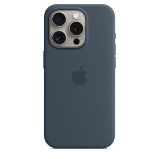 Чохол для смартфона Silicone Full Case AAA MagSafe IC for iPhone 15 Pro Storm Blue (Orig15PDeepBlue) - Інтернет-магазин спільних покупок ToGether