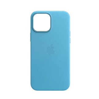 Чохол для смартфона Leather AAA Full Magsafe IC for iPhone 15 Pro Max Sky Blue (Leat15PMSkyBlue) - Інтернет-магазин спільних покупок ToGether