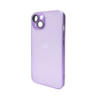 Чохол для смартфона AG Glass Matt Frame Color Logo for Apple iPhone 14 Light Purple (AGMattFrameiP14LPurple) - Інтернет-магазин спільних покупок ToGether