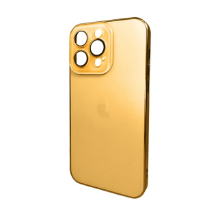 Чохол для смартфона AG Glass Sapphire Frame MagSafe Logo for Apple iPhone 15 Pro Max Gold (AGSappiFRP15PMGold) - Інтернет-магазин спільних покупок ToGether