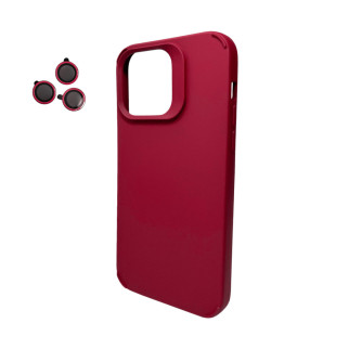 Чохол для смартфона Cosmic Silky Cam Protect for Apple iPhone 14 Wine Red (CoSiiP14WineRed) - Інтернет-магазин спільних покупок ToGether