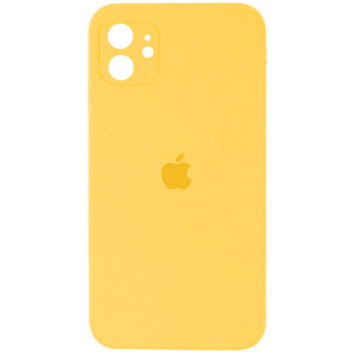 Чохол для смартфона Silicone Full Case AA Camera Protect for Apple iPhone 12 56,Sunny Yellow (FullAAi12-56) - Інтернет-магазин спільних покупок ToGether