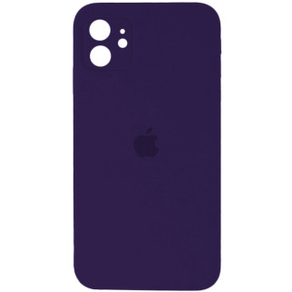 Чохол для смартфона Silicone Full Case AA Camera Protect for Apple iPhone 11 59,Berry Purple (FullAAi11-59) - Інтернет-магазин спільних покупок ToGether
