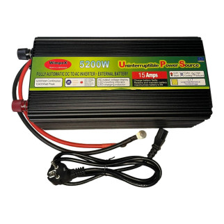 Перетворювач автомобільний інвертор Wimpex 5200W 12V 220V DC-AC USB - Інтернет-магазин спільних покупок ToGether