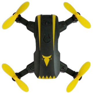 Міні-дрон God of war G48 на Р/У дрон Drone CD1804 з пультом Д/У з камерою WIFI Чорно-жовтий - Інтернет-магазин спільних покупок ToGether