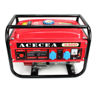 Бензиновий генератор Aceceа PT-3300 3.3 кВт  з мідною обмоткою, до 15 годин роботи, ручний стартер - Інтернет-магазин спільних покупок ToGether