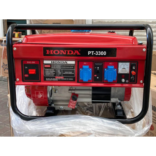 Бензиновий генератор Honda PT-3300 3.3 кВт  з мідною обмоткою, до 15 годин роботи, ручний стартер - Інтернет-магазин спільних покупок ToGether