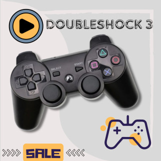 Найкращий ігровий контролер DoubleShock 3 для ігрових приставок чорний - Інтернет-магазин спільних покупок ToGether