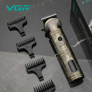 Професійна машинка USB тример для стрижки волосся 4в1 VGR V-962 Акумуляторний тример - Інтернет-магазин спільних покупок ToGether