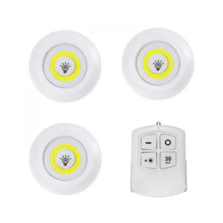 Набір світильників з пультом набір 3 шт LED light with Remote Control set - Інтернет-магазин спільних покупок ToGether