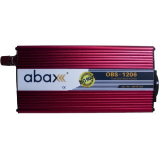 Перетворювач напруги (чистий синус) ABAX OBS-1206 з правильною синусоїдою, 1200 W (600 W), 12/220V - Інтернет-магазин спільних покупок ToGether