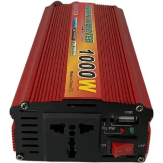Перетворювач автомобільного струму Power Inverter 12-220 1000W 12V UN-3054 - Інтернет-магазин спільних покупок ToGether