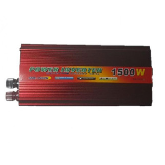 Перетворювач автомобільного струму Power Inverter 12-220 1500W 12V UN-3056 - Інтернет-магазин спільних покупок ToGether