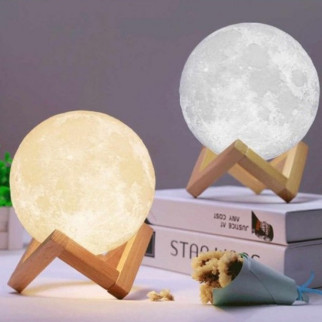 Нічник місяць, який світиться Moon Lamp 13 см - Інтернет-магазин спільних покупок ToGether