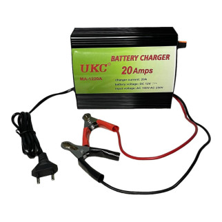 Зарядний пусковий пристрій для акумулятора автомобіля 12 вольт 20 ампер, UKC Battery Charger 20A - Інтернет-магазин спільних покупок ToGether
