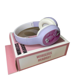 Навушники дитячі YLZ-5 з радіо та блютуз фіолетові - Інтернет-магазин спільних покупок ToGether