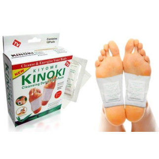 Пластир медичний детоксикаційний для ніг Kinoki Cleansing Detox Foot Pads 10 шт - Інтернет-магазин спільних покупок ToGether