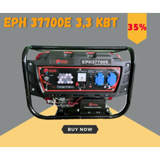 Безпечний бензогенератор EDON EPH 37700E 3,3 кВт / Генератор з електростартером / Електрогенератор EDON 3,3 квт - Інтернет-магазин спільних покупок ToGether