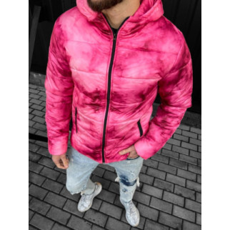 Розовая мужская куртка.7-358 - Інтернет-магазин спільних покупок ToGether