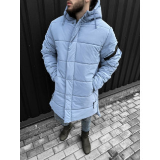 Голубая мужская куртка.7-460 - Інтернет-магазин спільних покупок ToGether