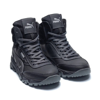 зимові ботинки Pumа чорні  - Інтернет-магазин спільних покупок ToGether