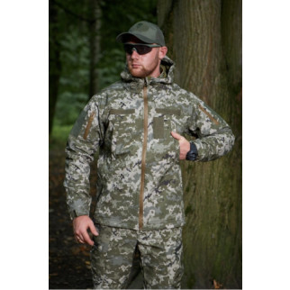 Куртка SoftShell Military піксель M-8  - Інтернет-магазин спільних покупок ToGether