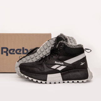  шкіряні зимові ботинки Reebok колір чорний, білий  - Інтернет-магазин спільних покупок ToGether