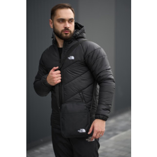 Комплект чоловічий TNF: куртка TNF чорна + штани TNF чорні. Барсетка TNF у подарунок! - Інтернет-магазин спільних покупок ToGether