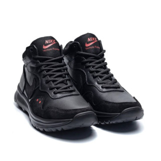  зимові шкіряні ботинки  Nike  Black - Інтернет-магазин спільних покупок ToGether