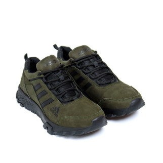 Шкіряні кросівки Adidas Terrex олива - Інтернет-магазин спільних покупок ToGether