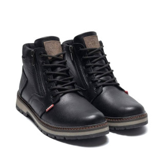  зимові шкіряні ботинки  Levis чорні - Інтернет-магазин спільних покупок ToGether