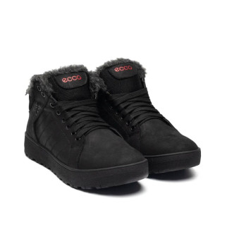 зимові шкіряні ботинки Ессо чорні  - Інтернет-магазин спільних покупок ToGether