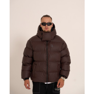 Зимова чоловіча куртка OgonPushka Homie 3.0 коричнева - Інтернет-магазин спільних покупок ToGether