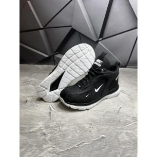 Зимові ботинки Nike чорні підошва біла  - Інтернет-магазин спільних покупок ToGether
