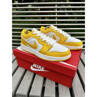 Кроссовки Nike Air Jordan 1 low (yellow)  - Інтернет-магазин спільних покупок ToGether