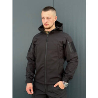 Костюм Softshell Military чорний 00628 - Інтернет-магазин спільних покупок ToGether