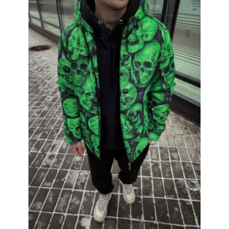 Зеленая теплая мужская куртка.7-364 - Інтернет-магазин спільних покупок ToGether