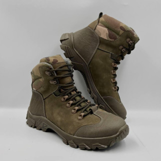 Тактичні зимові  ботинки AirTex Premium +5 до -20 олива / мультикам - Інтернет-магазин спільних покупок ToGether