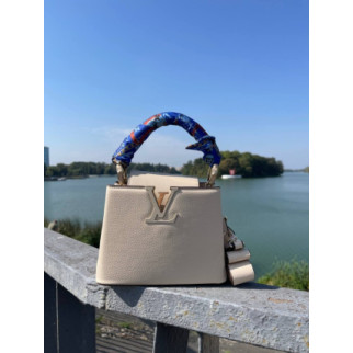 Жіноча сумка Louis Vuitton 20*15*8 бежева - Інтернет-магазин спільних покупок ToGether