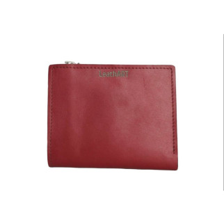 Жіночий компактний шкіряний гаманець "Caliente" червоний - Інтернет-магазин спільних покупок ToGether