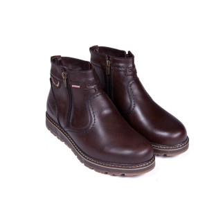  зимові шкіряні ботинки Kristan коричневі - Інтернет-магазин спільних покупок ToGether