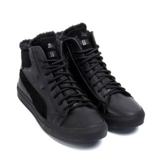 шкіряні зимові ботинки Puma чорні - Інтернет-магазин спільних покупок ToGether