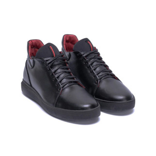  зимові шкіряні ботинки  Black Red Premium Quality   - Інтернет-магазин спільних покупок ToGether
