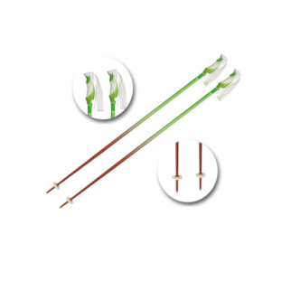 Палиці гірськолижні Komperdell Rebellution 2 Ski Poles 125 см (18 мм) Tone Green/Orange (1329201-48-125) - Інтернет-магазин спільних покупок ToGether