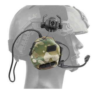 Тактичні активні навушники HEADSET на базі M32  з кріпленнями для шолому мультикам - Інтернет-магазин спільних покупок ToGether